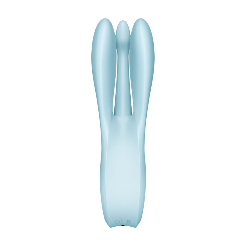 Клиторальный вибратор Satisfyer Threesome 1 Light Blue Клиторальный вибратор Satisfyer Threesome 1 Light Blue