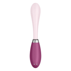 Вибратор Satisfyer G-Spot Flex 3 Red, гибкий ствол с фиксацией положения