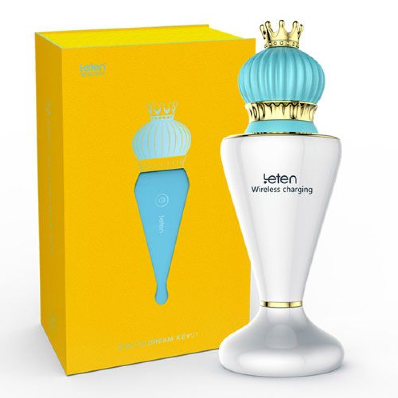 Королевский вибратор Leten Dream Key с индукционной зарядкой Королевский вибратор Leten Dream Key с индукционной зарядкой
