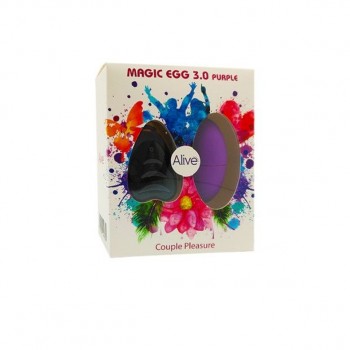 Виброяйцо Alive Magic Egg 3.0 Purple с пультом ДУ
