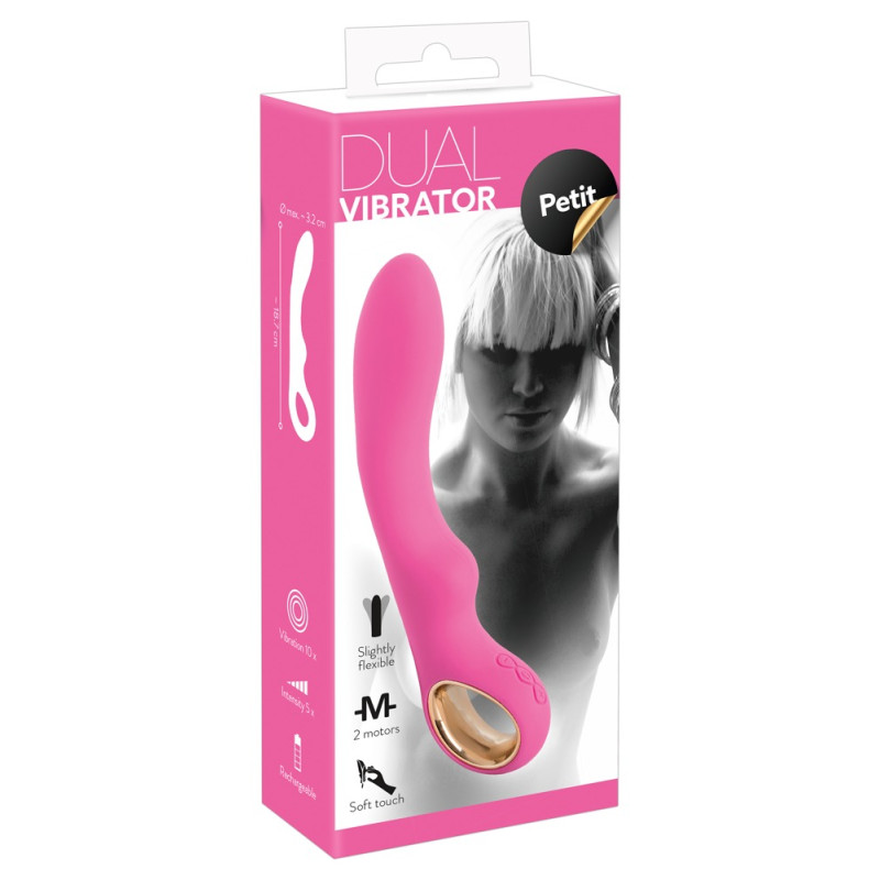 Вібратор You2Toys Dual Vibrator Petit Рожевий Вібратор You2Toys Dual Vibrator Petit Рожевий