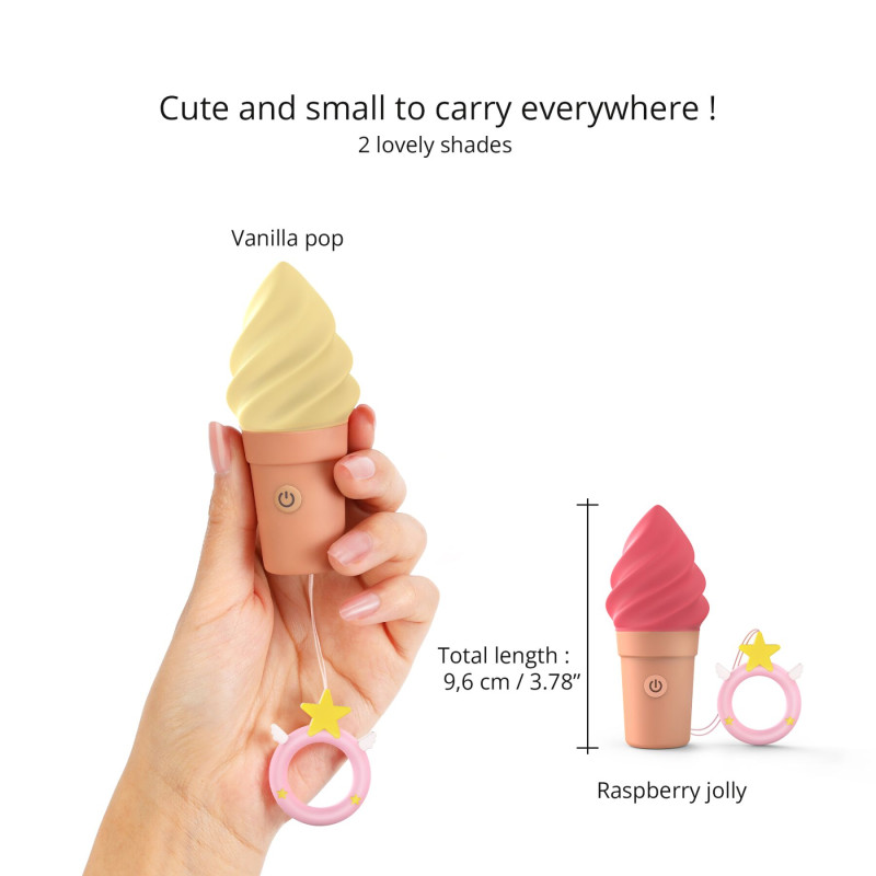 Вибратор-мороженое Love To Love CAND'ICE — VANILLA POP Вибратор-мороженое Love To Love CAND'ICE — VANILLA POP