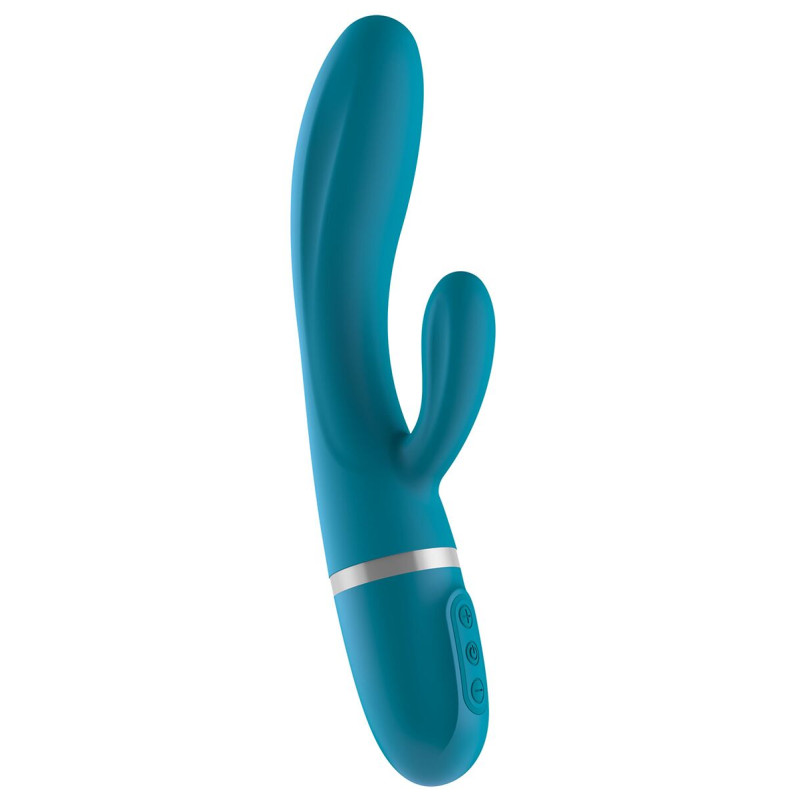 Вібратор-кролик Liebe Bend It Plus Ocean Blue, гнучкий, 2 мотори, 10 режимів Вібратор-кролик Liebe Bend It Plus Ocean Blue, гнучкий, 2 мотори, 10 режимів