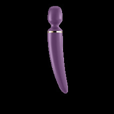 Вибромассажер Satisfyer Wand-er Woman Фиолетовый/Золотой XXL