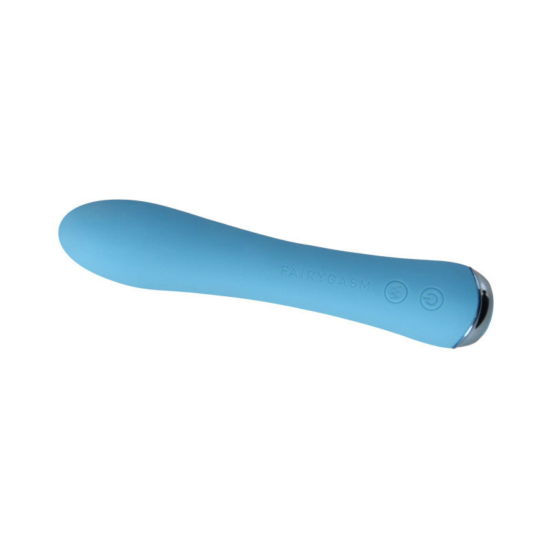 Вибратор с подогревом FairyGasm WowGenie blue, подогрев до 42 °C Вибратор с подогревом FairyGasm WowGenie blue, подогрев до 42 °C
