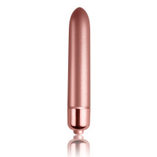 Вибропуля Rocks Off RO-90mm Touch of Velvet Rose Blush матовая
