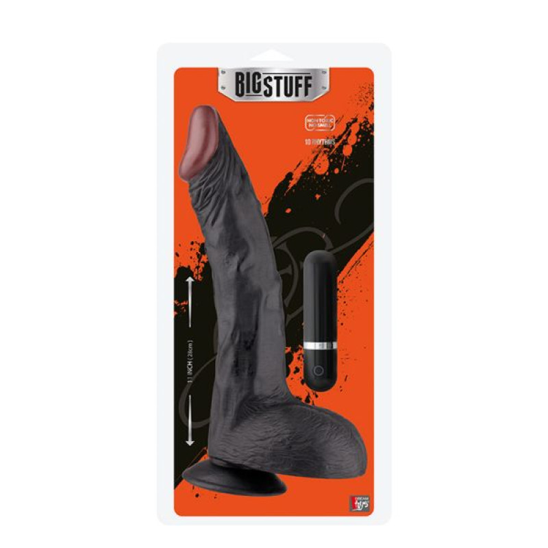 Вибромассажер Dreamtoys Bigstuff 11Inch Черный Вибромассажер Dreamtoys Bigstuff 11Inch Черный