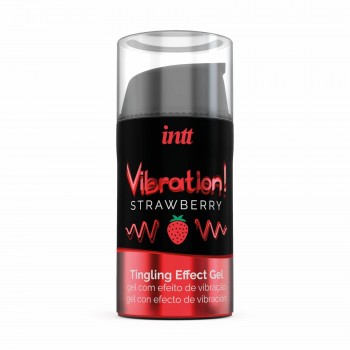 Рідкий вібратор Intt Vibration Strawberry 15 мл