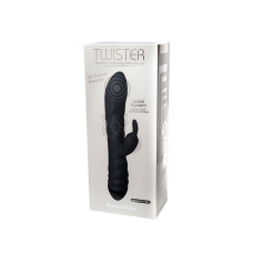 Вибратор кролик со спиральным 3D-массажем Adrien Lastic Twister