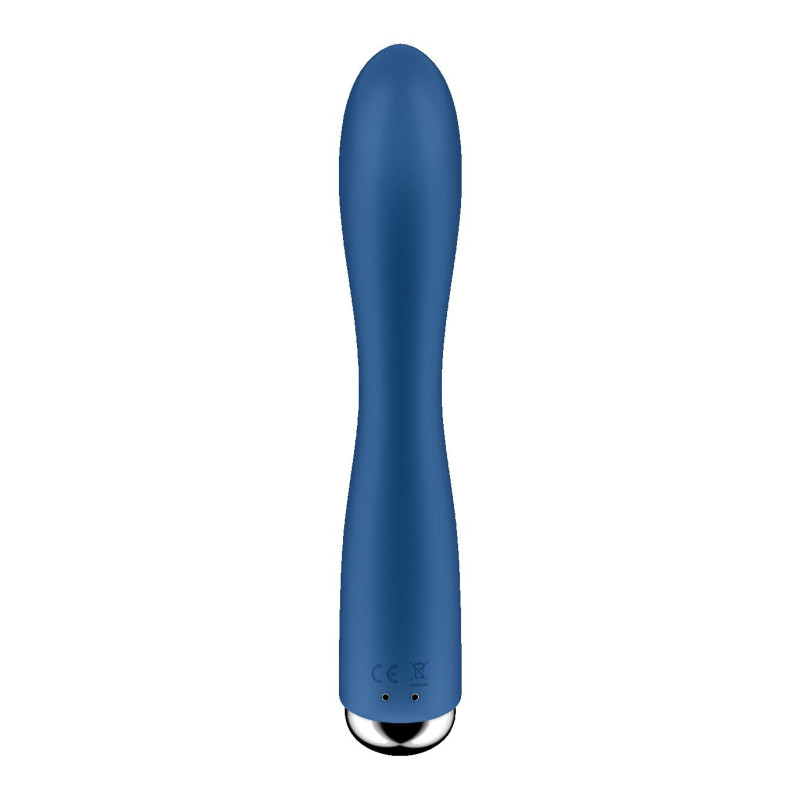 Вібратор-кролик з ротацією Satisfyer Spinning Rabbit 1 Blue, 3 мотори Вібратор-кролик з ротацією Satisfyer Spinning Rabbit 1 Blue, 3 мотори