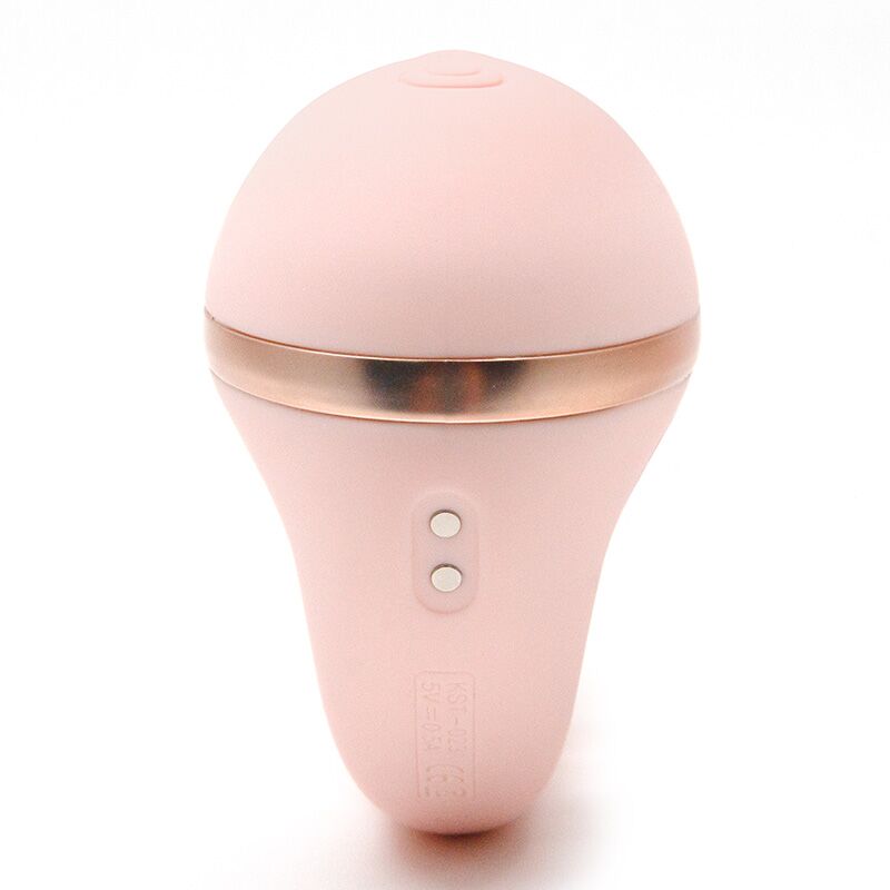 Вакуумный вибратор KISTOY Tina Mini Light Pink, вагинально-клиторальный Вакуумный вибратор KISTOY Tina Mini Light Pink, вагинально-клиторальный