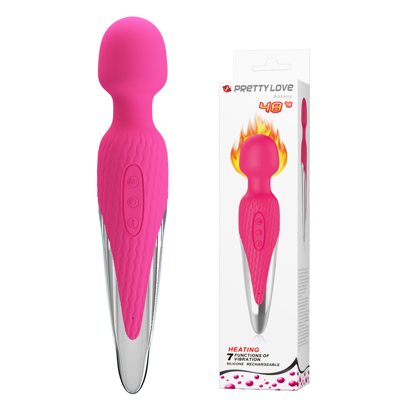 Вибромассажер Pretty Love Antony Heat Massager Pink Вибромассажер Pretty Love Antony Heat Massager Pink