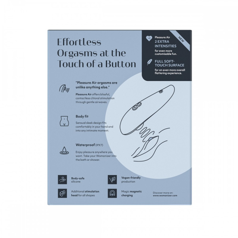 Вакуумный стимулятор клитора Womanizer Classic 2 Black