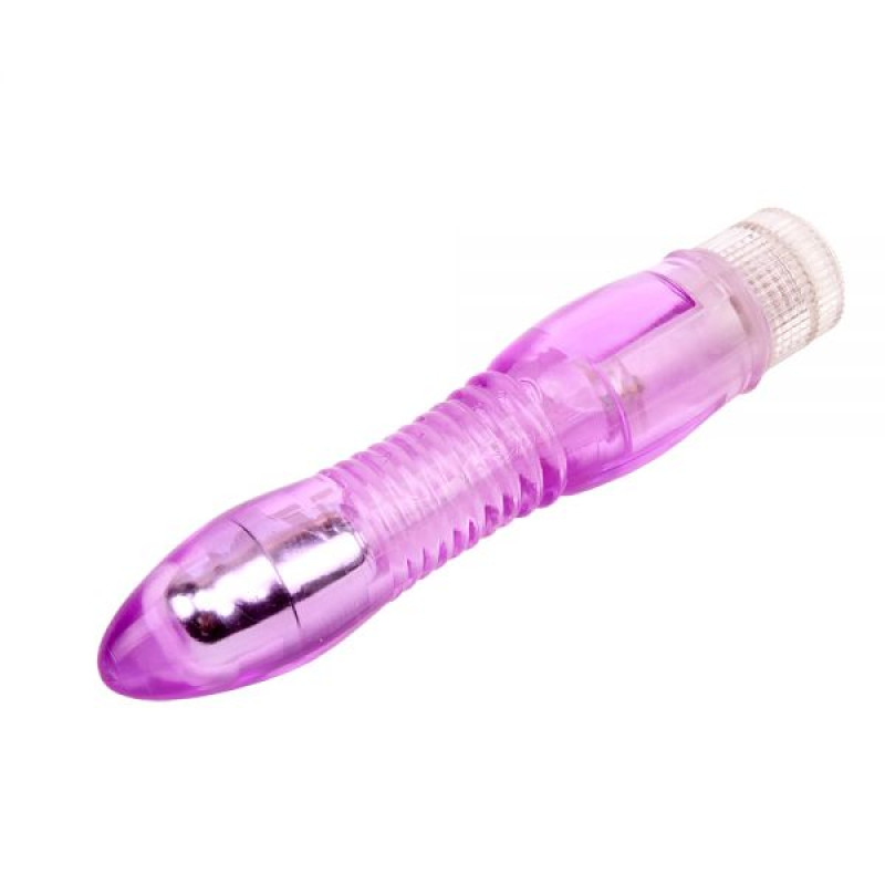 Вибромассажер Chisa Jelly Glitters Dual Probe Фиолетовый