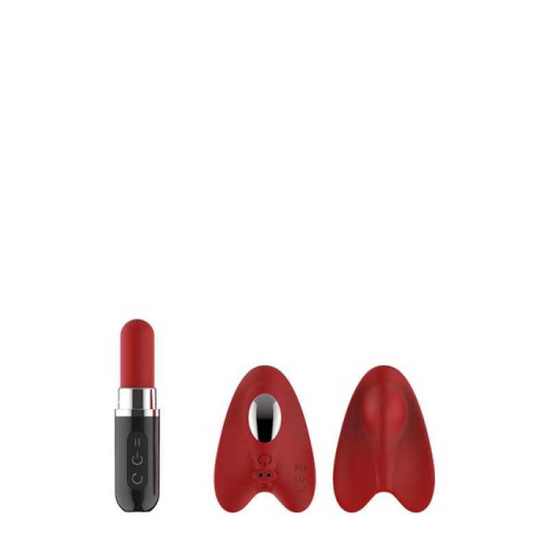 Вибратор в трусики с беспроводным пультом дистанционного управления Dreamtoys Revolution Aphrodite Красный