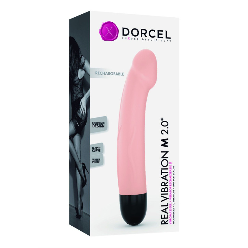 Вибратор Marc Dorcel Real Vibration M 2.0 Телесный Вибратор Marc Dorcel Real Vibration M 2.0 Телесный