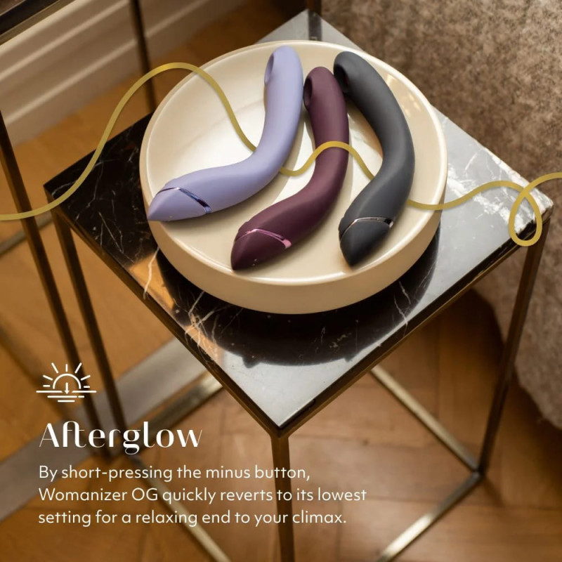 Вибратор для точки G c вакуумной стимуляцией Womanizer OG Slate Вибратор для точки G c вакуумной стимуляцией Womanizer OG Slate