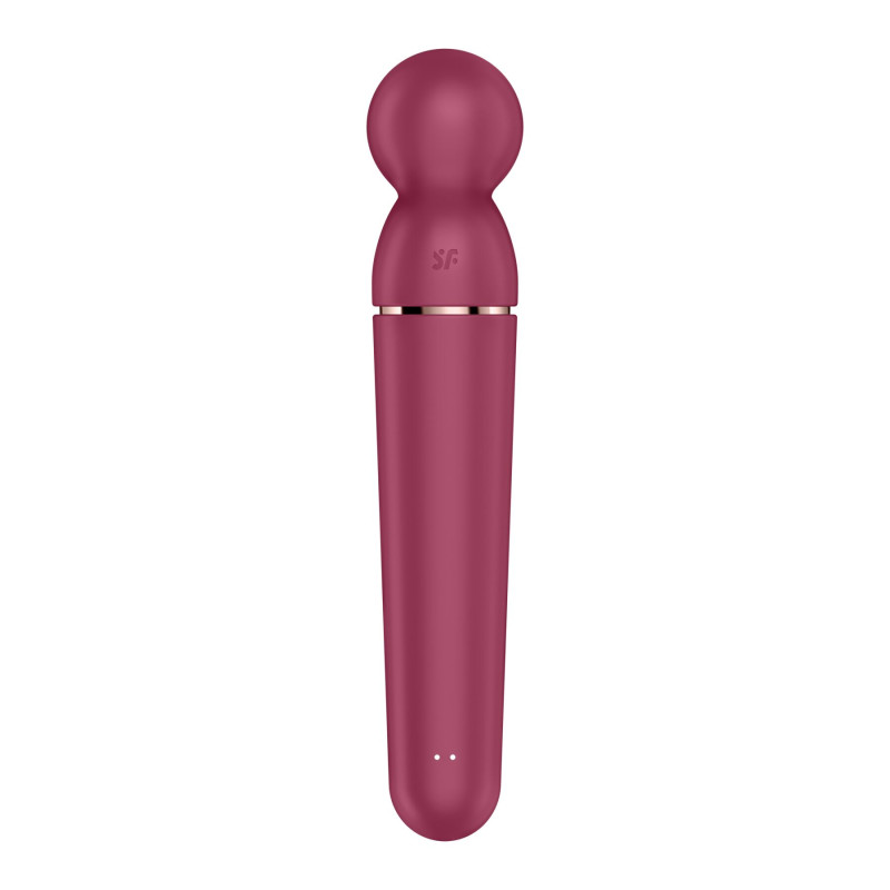 Вібромасажер Satisfyer Planet Wand-er Berry/Rosegold, дуже потужний, бездротовий Вібромасажер Satisfyer Planet Wand-er Berry/Rosegold, дуже потужний, бездротовий