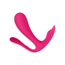 Подвійний смарт-вібратор у трусики Satisfyer Top Secret+ Pink