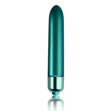 Вибропуля Rocks Off RO-90mm Touch of Velvet Peacock Petals Матовая