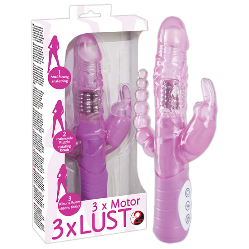 Вібратор You2Toys 3 x Lust Perlenvibe Фіолетовий Вібратор You2Toys 3 x Lust Perlenvibe Фіолетовий