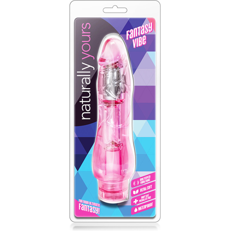 Вибратор Blush NATURALLY YOURS FANTASY VIBE Розовый Вибратор Blush NATURALLY YOURS FANTASY VIBE Розовый