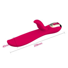 Хвильовий вібратор із підігрівом Leten Tongue Wave Vibrator м'який кінчик, хвильовий масаж