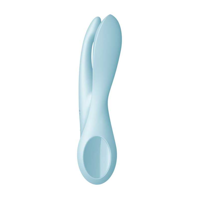 Клиторальный вибратор Satisfyer Threesome 1 Light Blue Клиторальный вибратор Satisfyer Threesome 1 Light Blue