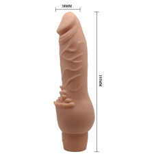 Вибратор LyBaile Barbara Clark Flesh, 19,5 см