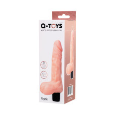 Реалистичный вибратор Toyfa A-TOYS Realistic Vibrator 761005