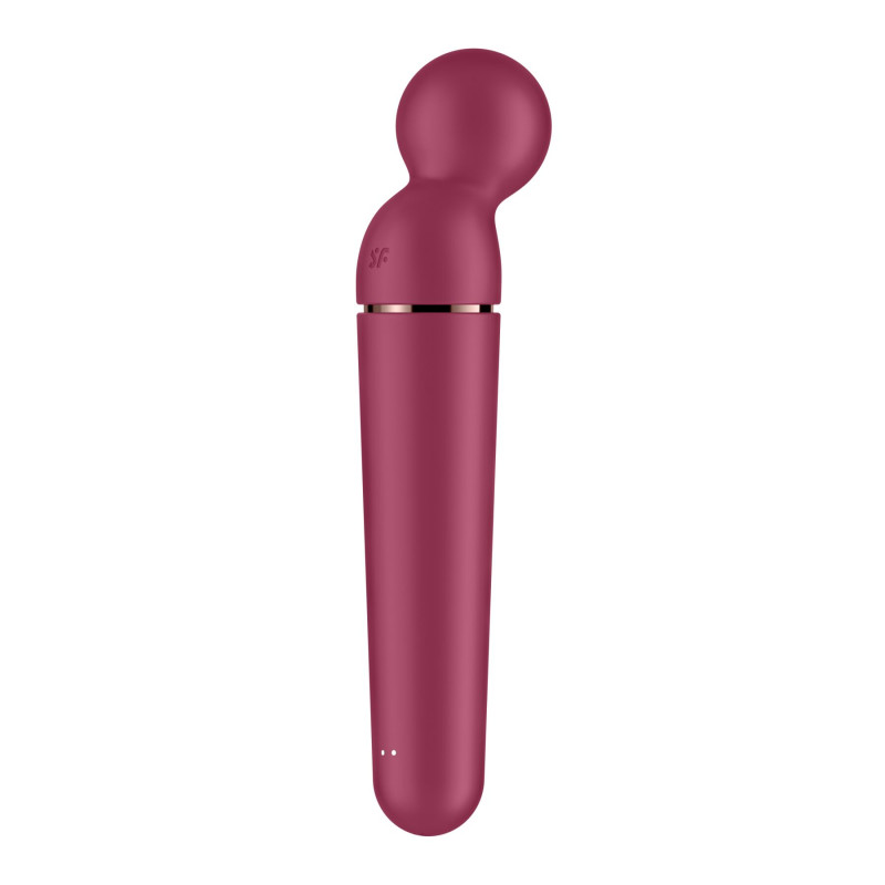 Вібромасажер Satisfyer Planet Wand-er Berry/Rosegold, дуже потужний, бездротовий Вібромасажер Satisfyer Planet Wand-er Berry/Rosegold, дуже потужний, бездротовий