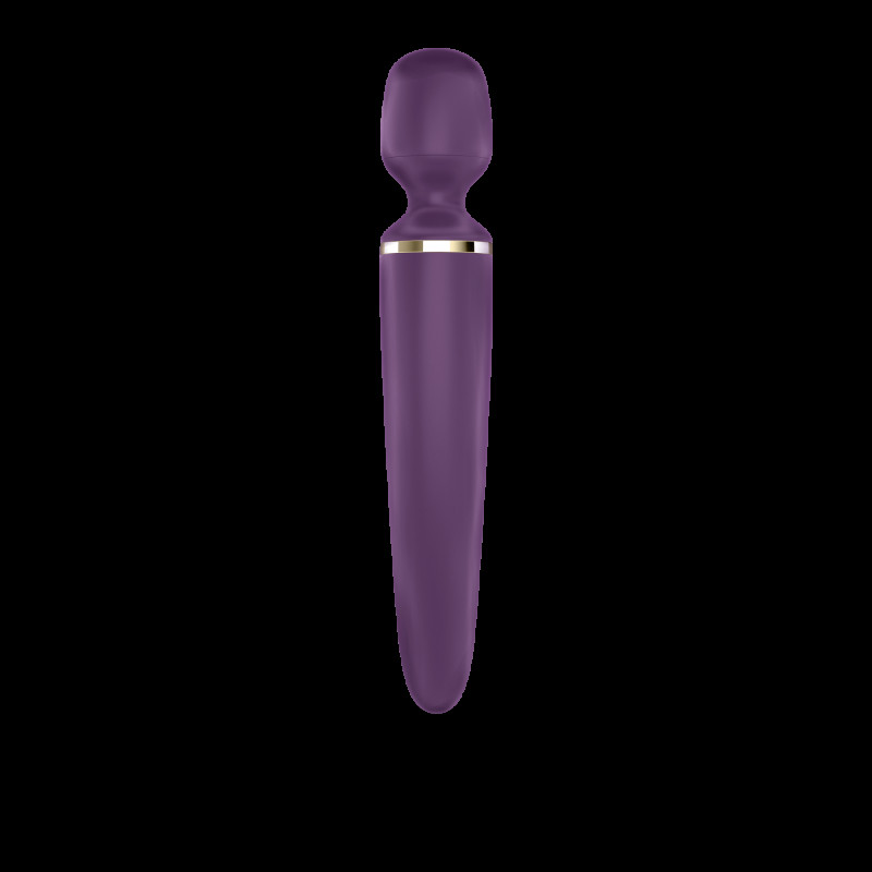 Вибромассажер Satisfyer Wand-er Woman Фиолетовый/Золотой XXL Вибромассажер Satisfyer Wand-er Woman Фиолетовый/Золотой XXL