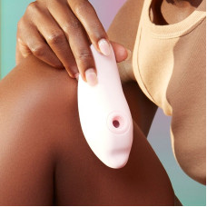 Вибратор и вакуумный стимулятор CuteVibe Heidi Pink