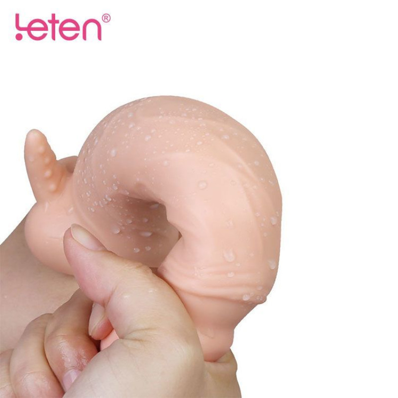 Гибкий вибратор с подогревом Leten SOLDIER REALISTIC с гладким отростком Гибкий вибратор с подогревом Leten SOLDIER REALISTIC с гладким отростком