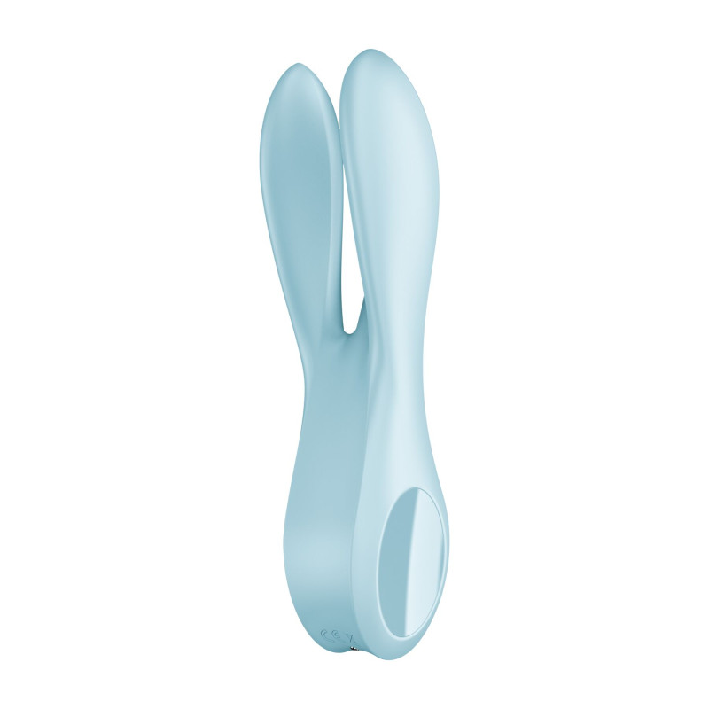 Клиторальный вибратор Satisfyer Threesome 1 Light Blue Клиторальный вибратор Satisfyer Threesome 1 Light Blue
