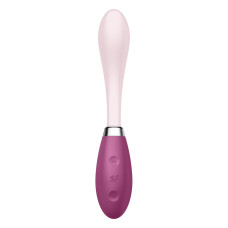 Вибратор Satisfyer G-Spot Flex 3 Red, гибкий ствол с фиксацией положения