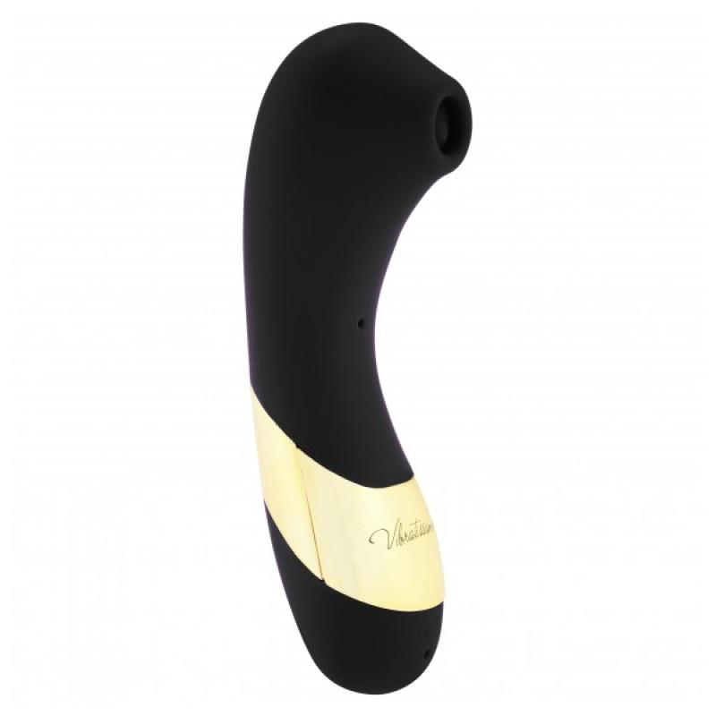 Кліторний стимулятор Amor Vibratissimo Secret Kiss+ Licker чорний/золотий Кліторний стимулятор Amor Vibratissimo Secret Kiss+ Licker чорний/золотий