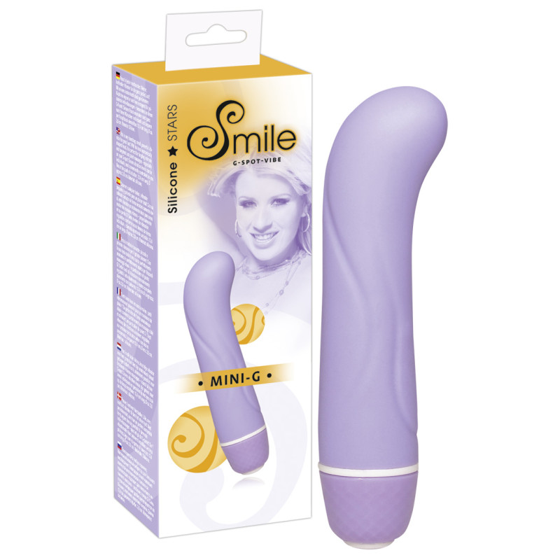 Стимулятор Sweet Smile G-Spot-Vibe Mini-G Бузковий Стимулятор Sweet Smile G-Spot-Vibe Mini-G Бузковий