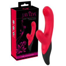 Hi-tech Вибратор Javida Nubby Vibe rechargeable Красный