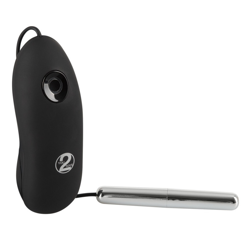 Віброкуль You2Toys Slim Bullet Чорна Віброкуль You2Toys Slim Bullet Чорна