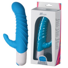 Вибратор StRubber SToys Ayleen Голубой
