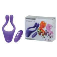 Hi-tech вибратор StRubber BeauMents Doppio 2.0 фиолетовый