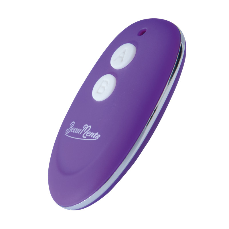 Hi-tech вибратор StRubber BeauMents Doppio 2.0 фиолетовый Hi-tech вибратор StRubber BeauMents Doppio 2.0 фиолетовый