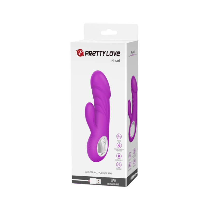 Hi-tech вибратор LyBaile Pretty Love Ansel Vibrator Фиолетовый