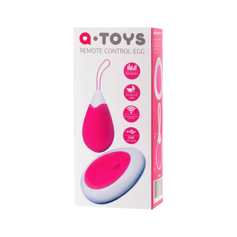 Виброяйцо Toyfa Toyfa A-TOYS 764003 Vibrating Egg Виброяйцо Toyfa Toyfa A-TOYS 764003 Vibrating Egg