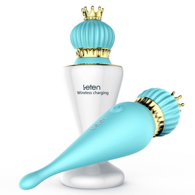 Королевский вибратор Leten Dream Key с индукционной зарядкой Королевский вибратор Leten Dream Key с индукционной зарядкой