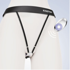 Вибратор в трусики KISTOY Viosecret, пояс для фиксации и пульт ДУ в комплекте