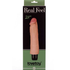 Реалистичный вибратор LoveToy Reel Feel Vibrator 7,8 Телесный
