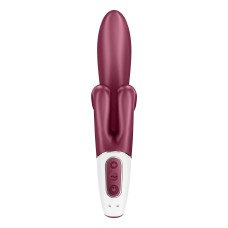 Вибратор-кролик Satisfyer Touch Me Red, двойной отросток, 3 мощных мотора