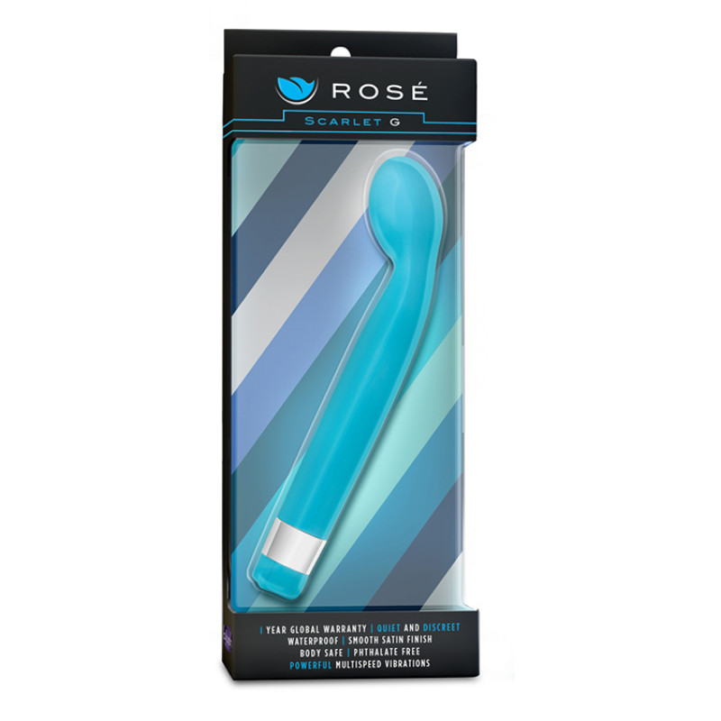 Вібромасажер для точки G Blush Scarlet Блакитний